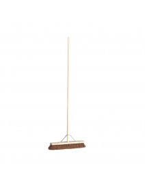 24 Inch Soft Wooden Broom, Handle and Stay